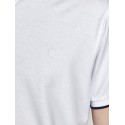 JACK & JONES Kortærmet Polo M. Lynlås - Hvid