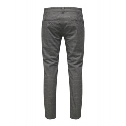 Only & Sons Mark Performance Chino Bukser - Grey Pinstripe