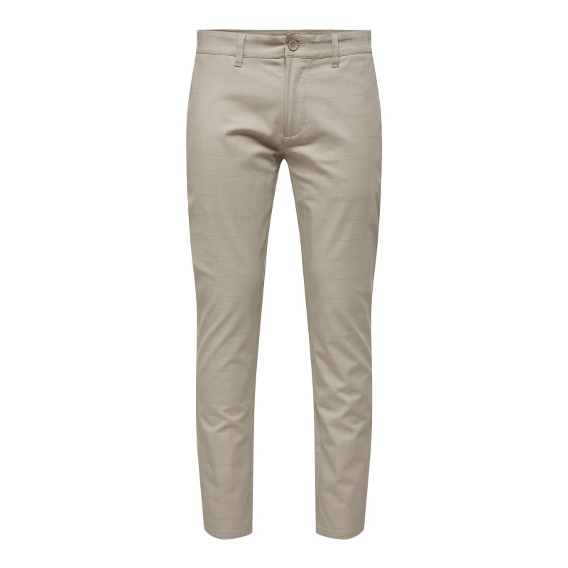 Only & Sons Mark Performance Chino Bukser - Chinchilla