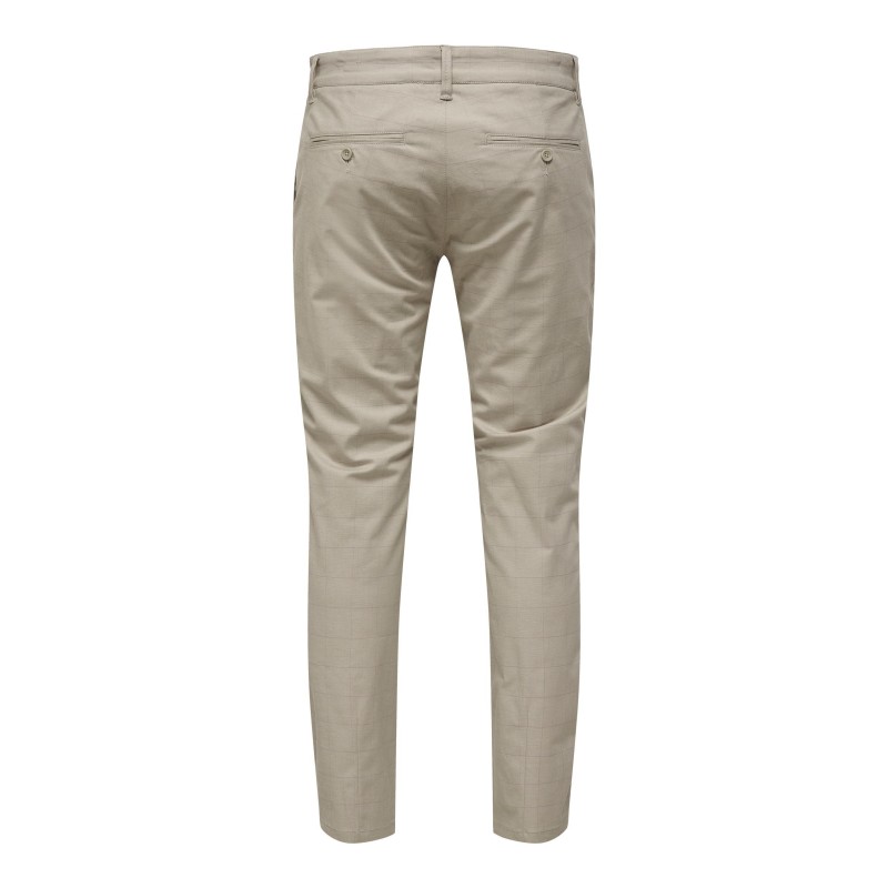 Only & Sons Mark Performance Chino Bukser - Chinchilla