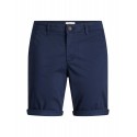 JAKC & JONES Plus Bowie Solid Shorts - Navy Blazer