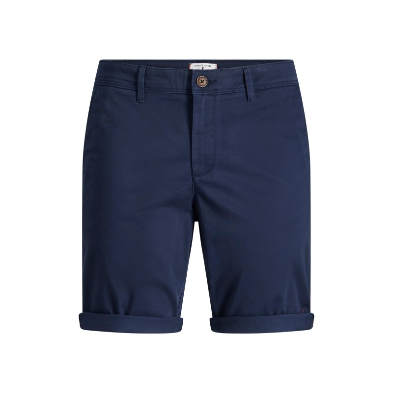 JAKC & JONES Plus Bowie Solid Shorts - Navy Blazer