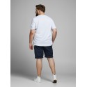 JAKC & JONES Plus Bowie Solid Shorts - Navy Blazer