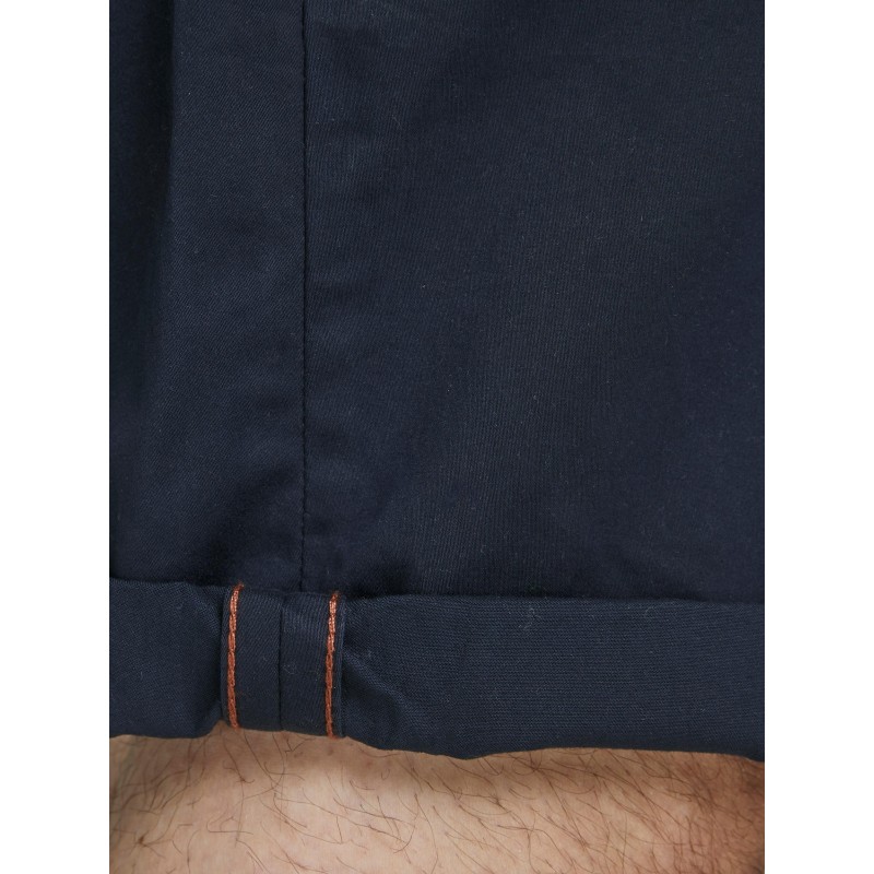 JAKC & JONES Plus Bowie Solid Shorts - Navy Blazer