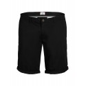 JACK & JONES Plus Bowie Solid Shorts - Sort