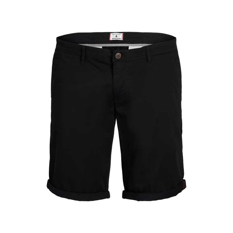 JACK & JONES Plus Bowie Solid Shorts - Sort