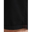 JACK & JONES Plus Bowie Solid Shorts - Sort