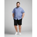 JACK & JONES Plus Bowie Solid Shorts - Sort