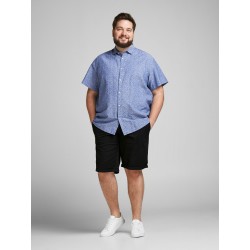 JACK & JONES Plus Bowie Solid Shorts - Sort