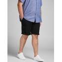 JACK & JONES Plus Bowie Solid Shorts - Sort