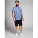 JACK & JONES Plus Bowie Solid Shorts - Sort