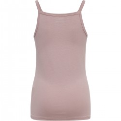 HUMMEL Kids Carolina Strop Top 2-Pak  - Woodrose / Black Iris