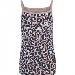 HUMMEL Kids Carolina Strop Top 2-Pak  - Woodrose / Black Iris