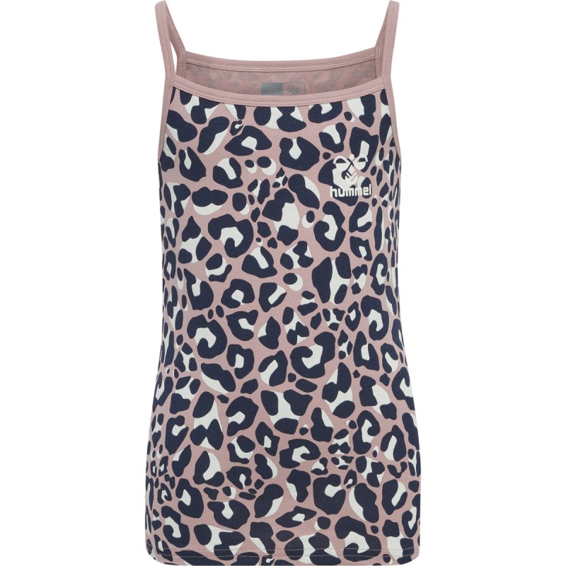 HUMMEL Kids Carolina Strop Top 2-Pak  - Woodrose / Black Iris