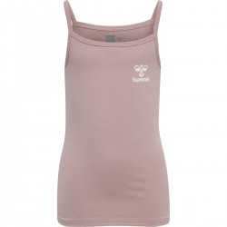 HUMMEL Kids Carolina Strop Top 2-Pak  - Woodrose / Black Iris