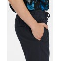 ONLY & SONS Linus Crop Hør Bukser - Dark Navy