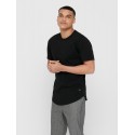 ONLY & SONS Matt Longy T-shirt - Sort