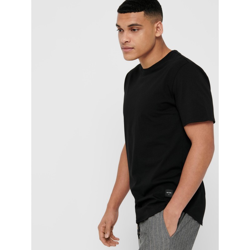 ONLY & SONS Matt Longy T-shirt - Sort