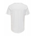 ONLY & SONS Matt Longy T-Shirt - Hvid