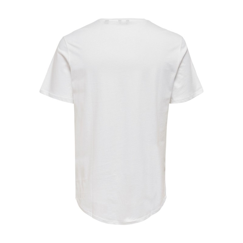 ONLY & SONS Matt Longy T-Shirt - Hvid