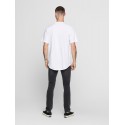 ONLY & SONS Matt Longy T-Shirt - Hvid