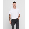 ONLY & SONS Matt Longy T-Shirt - Hvid