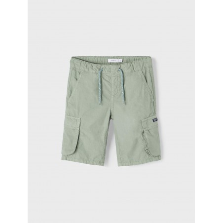 Name It Kids Ryan Cargo shorts - Iceberg Green