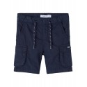 Name It Mini Ryan Cargo shorts - Dark Navy