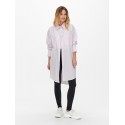 Only Mathilde oversized bomulds skjorte - Parfait Pink