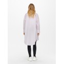 Only Mathilde oversized bomulds skjorte - Parfait Pink