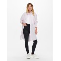 Only Mathilde oversized bomulds skjorte - Parfait Pink