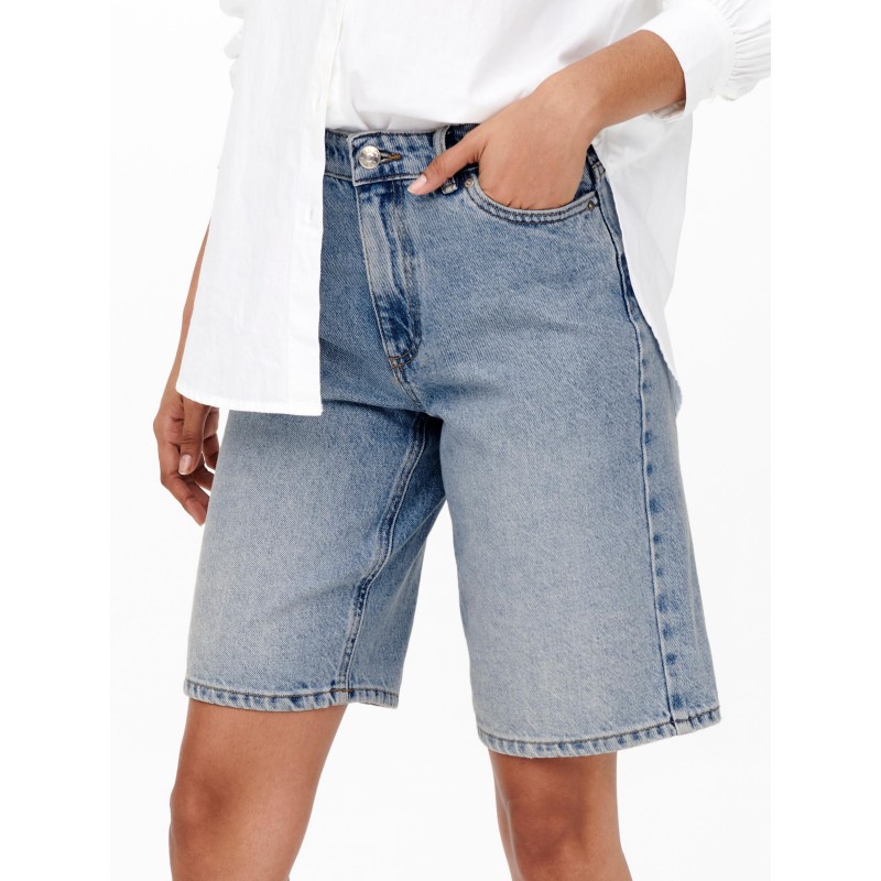 ONLY Sonny Denim Shorts - Light Blue Denim