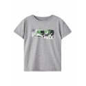 Name It Kids Malte Marvel T-shirt - Grey Melange