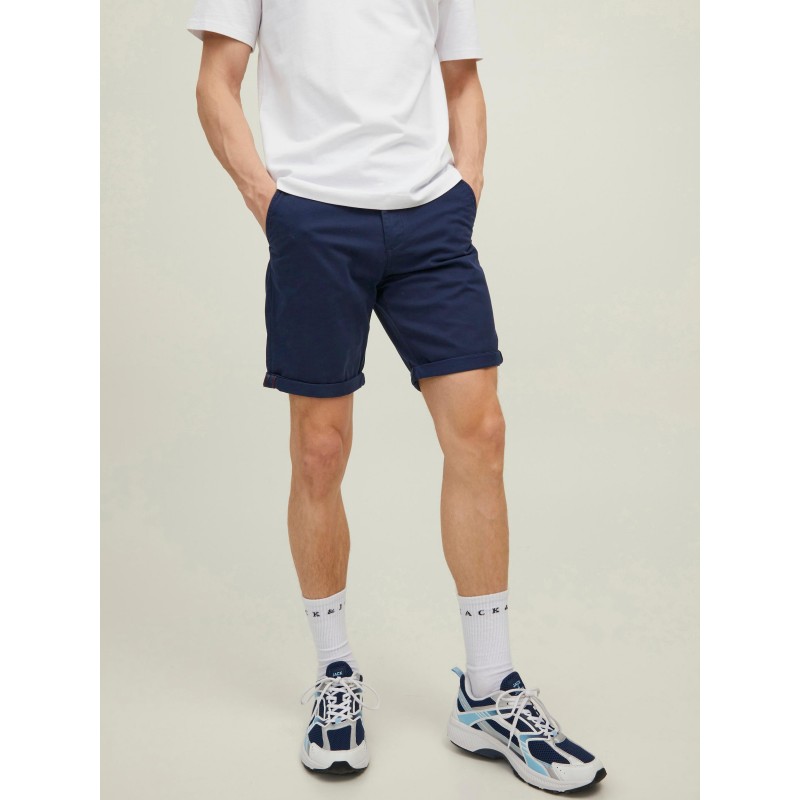 JACK & JONES Bowie Solid Shorts - Navy Blazer