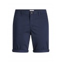 JACK & JONES Bowie Solid Shorts - Navy Blazer