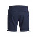 JACK & JONES Bowie Solid Shorts - Navy Blazer