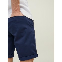 JACK & JONES Bowie Solid Shorts - Navy Blazer