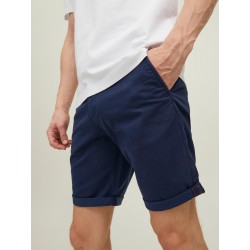 JACK & JONES Bowie Solid Shorts - Navy Blazer