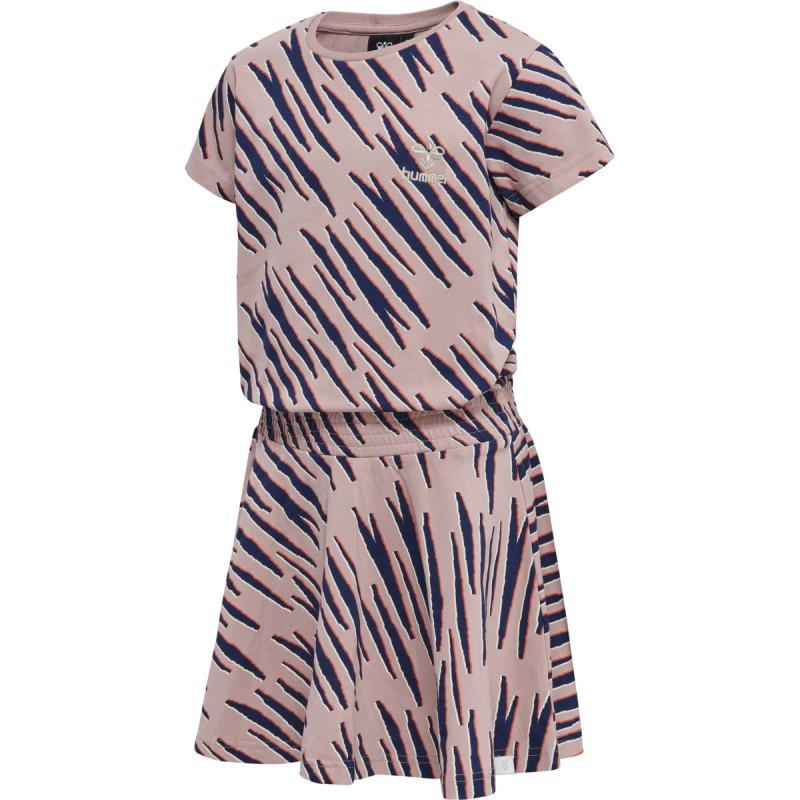 Hummel Amelia kortærmet kjole - Woodrose