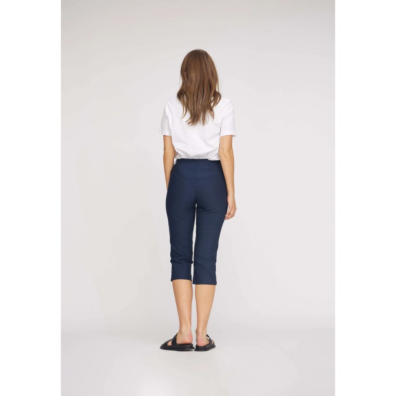 Laurie Taylor regular capri bukser - Navy