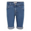 KIDS ONLY Grain Lang Denim Shorts - Medium Blue Denim