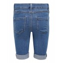 KIDS ONLY Grain Lang Denim Shorts - Medium Blue Denim