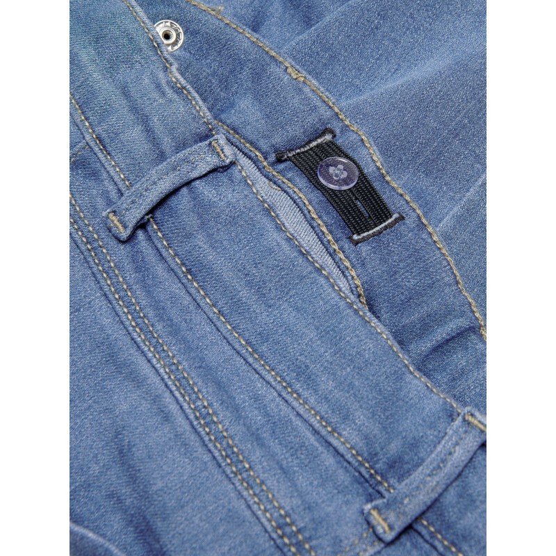 KIDS ONLY Grain Lang Denim Shorts - Medium Blue Denim