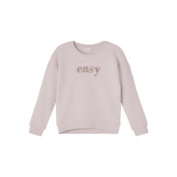 NAME It Kids Flonia "Take it easy" sweatshirt - Violet Ice