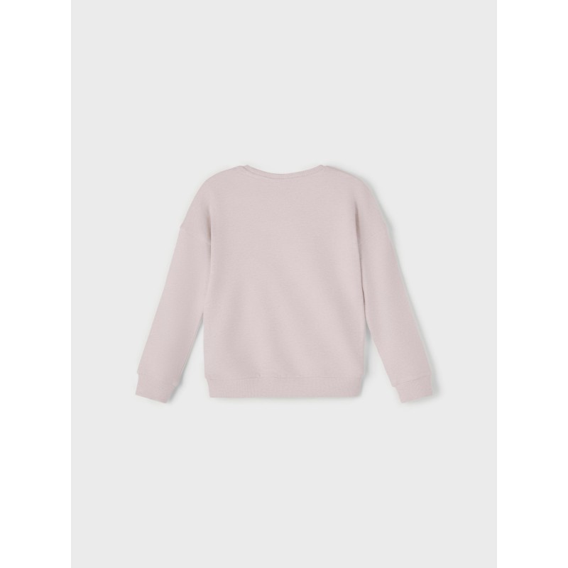 NAME It Kids Flonia "Take it easy" sweatshirt - Violet Ice