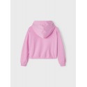NAME IT KIDS pige - Mone sunshine mind hoodie- Orchid