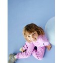 NAME IT KIDS pige - Mone sunshine mind hoodie- Orchid
