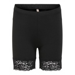 Kids Only Love blonde cykel shorts - Sort