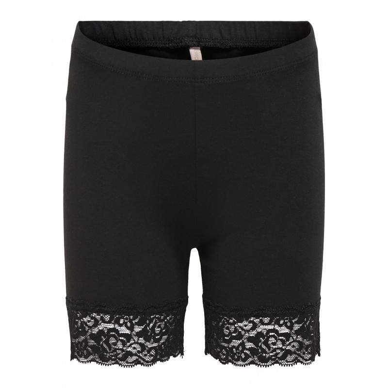 Kids Only Love blonde cykel shorts - Sort