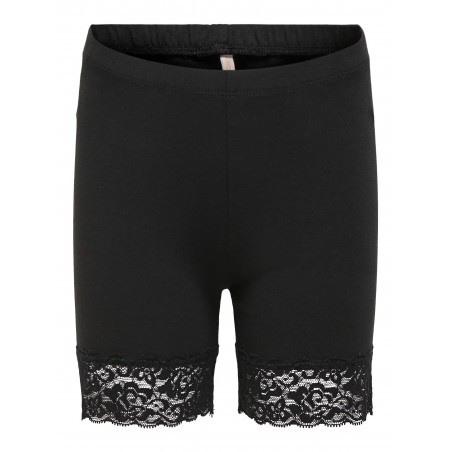 Kids Only Love blonde cykel shorts - Sort